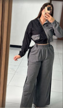 Load image into Gallery viewer, Color Block Pants Set