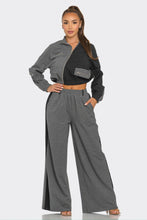 Load image into Gallery viewer, Color Block Pants Set