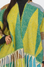 Load image into Gallery viewer, Sakari Printed Maxi Cardigan Tassel