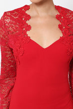 Load image into Gallery viewer, Crochet-lace Bodycon Dress