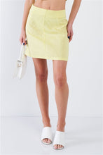 Load image into Gallery viewer, Smocked Crop Halter & Chic Mini Skirt Set