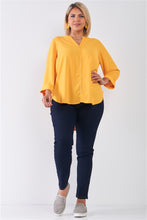Load image into Gallery viewer, Plus Dark Blue Denim Mid-rise Skinny Jeans