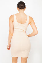 Load image into Gallery viewer, Scoop Neck Bodycon Mini Dress