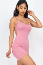 Load image into Gallery viewer, Sexy Backless Cami Romper