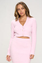 Load image into Gallery viewer, Button-down Top And Pencil Skirt Set