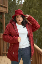 Load image into Gallery viewer, Plus Size Vegan Fur Double-sided Cotton Twill Parka & Puffer Jacket