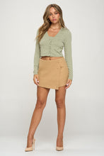 Load image into Gallery viewer, Faux Pearl Crop Top And Cardigan Set