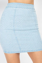 Load image into Gallery viewer, Stone Point Denim Cami Top & Skirts Set
