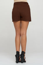 Load image into Gallery viewer, Zip-up Plaid Pocketed Skort