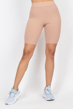 Load image into Gallery viewer, Buttons Scoop Neck Crop Top & Biker Shorts Set