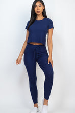 Load image into Gallery viewer, Short Sleeve Top & Leggings Set