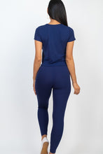 Load image into Gallery viewer, Short Sleeve Top & Leggings Set