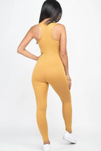 Load image into Gallery viewer, Racer Back Bodycon Jumpsuit