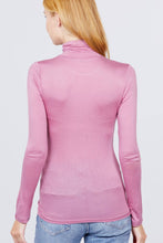 Load image into Gallery viewer, Turtle Neck Rayon Jersey Top
