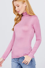 Load image into Gallery viewer, Turtle Neck Rayon Jersey Top
