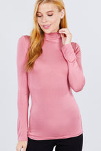 Load image into Gallery viewer, Turtle Neck Rayon Jersey Top

