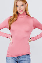 Load image into Gallery viewer, Turtle Neck Rayon Jersey Top

