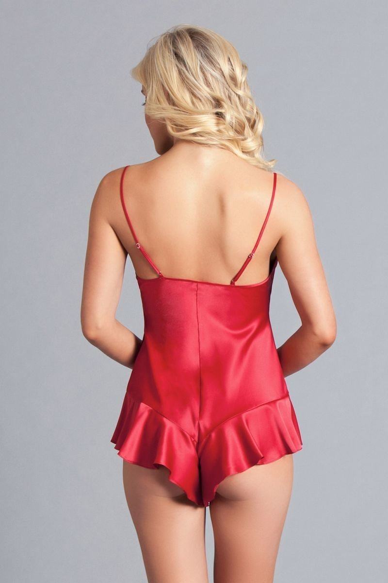 Satin Romper. Slim Fit, Silky Soft, Adjustable Straps