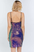 Load image into Gallery viewer, Sequin Covered Cami Bodycon Dress
