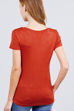 Load image into Gallery viewer, V-neck Rayon Jersey Top
