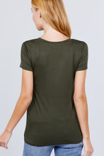 Load image into Gallery viewer, V-neck Rayon Jersey Top
