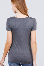 Load image into Gallery viewer, V-neck Rayon Jersey Top
