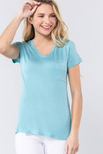 Load image into Gallery viewer, V-neck Rayon Jersey Top
