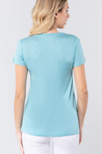 Load image into Gallery viewer, V-neck Rayon Jersey Top
