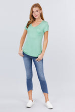 Load image into Gallery viewer, V-neck Rayon Jersey Top
