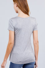 Load image into Gallery viewer, V-neck Rayon Jersey Top
