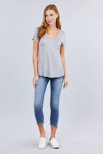 Load image into Gallery viewer, V-neck Rayon Jersey Top
