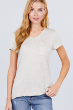 Load image into Gallery viewer, V-neck Rayon Jersey Top
