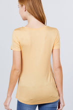 Load image into Gallery viewer, V-neck Rayon Jersey Top
