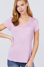 Load image into Gallery viewer, V-neck Rayon Jersey Top
