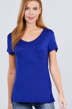 Load image into Gallery viewer, V-neck Rayon Jersey Top
