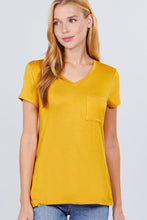 Load image into Gallery viewer, V-neck Rayon Jersey Top
