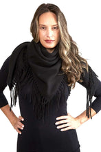 Load image into Gallery viewer, Solid Color Blanket Scarf With Fringes
