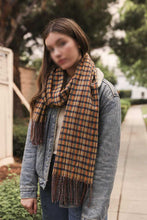 Load image into Gallery viewer, Tartan Woven Tasself Scarf
