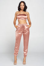 Load image into Gallery viewer, Tube Top Pant Set
