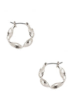 Load image into Gallery viewer, Metal Twist Hoop Earring
