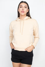 Load image into Gallery viewer, Self-tie Drawstrings Hoodie
