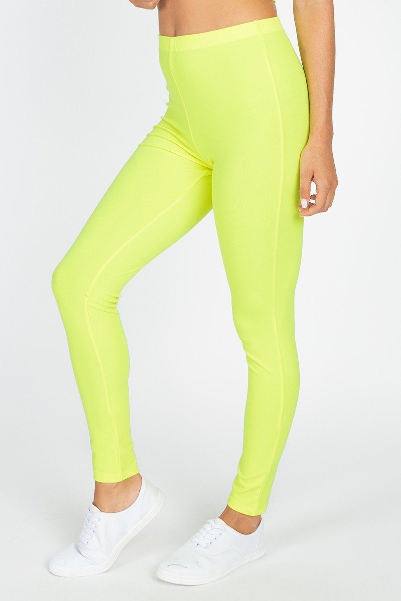 High Waist Neon Leggings