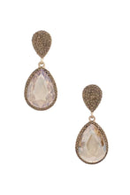 Load image into Gallery viewer, Teardrop Rhinestone Edge Elegant Earring
