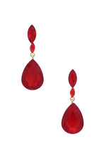 Load image into Gallery viewer, Marquise Teardrop Rhinestone Earring
