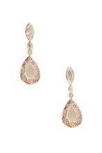 Load image into Gallery viewer, Marquise Teardrop Rhinestone Earring
