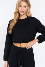 Load image into Gallery viewer, Adjustable Waist French Terry Top
