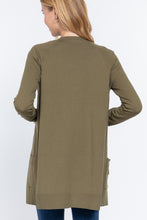 Load image into Gallery viewer, Raglan Slv Open Sweater Cardigan
