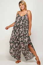 Load image into Gallery viewer, Plus Size Floral Print Jumpsuit
