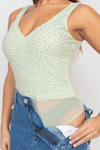 Load image into Gallery viewer, Scoop Neck Mesh Bodysuit
