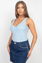 Load image into Gallery viewer, Scoop Neck Mesh Bodysuit
